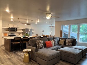 TV connectée, cheminée