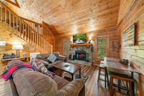 Smart-TV, Kamin, Videospiele