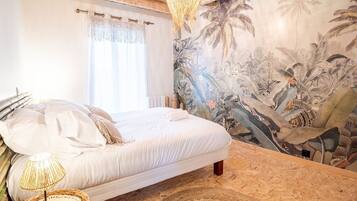 4 chambres, fer et planche Ă repasser, Wi-Fi gratuit, draps fournis