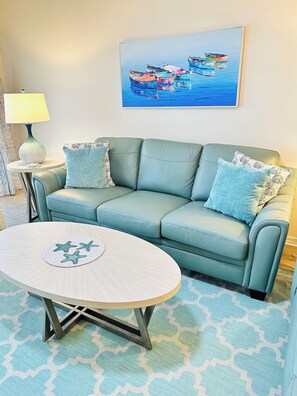 Smart TV, fireplace, video games, books