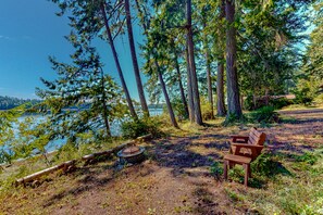 Property grounds - Tranquil home with large deck, wooded views, & direct access to the Puget Sound (Shelton)