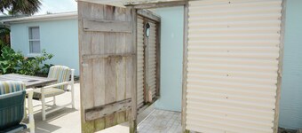 Steps from the beach - unlimited, well mannered, PET FRIENDLY!