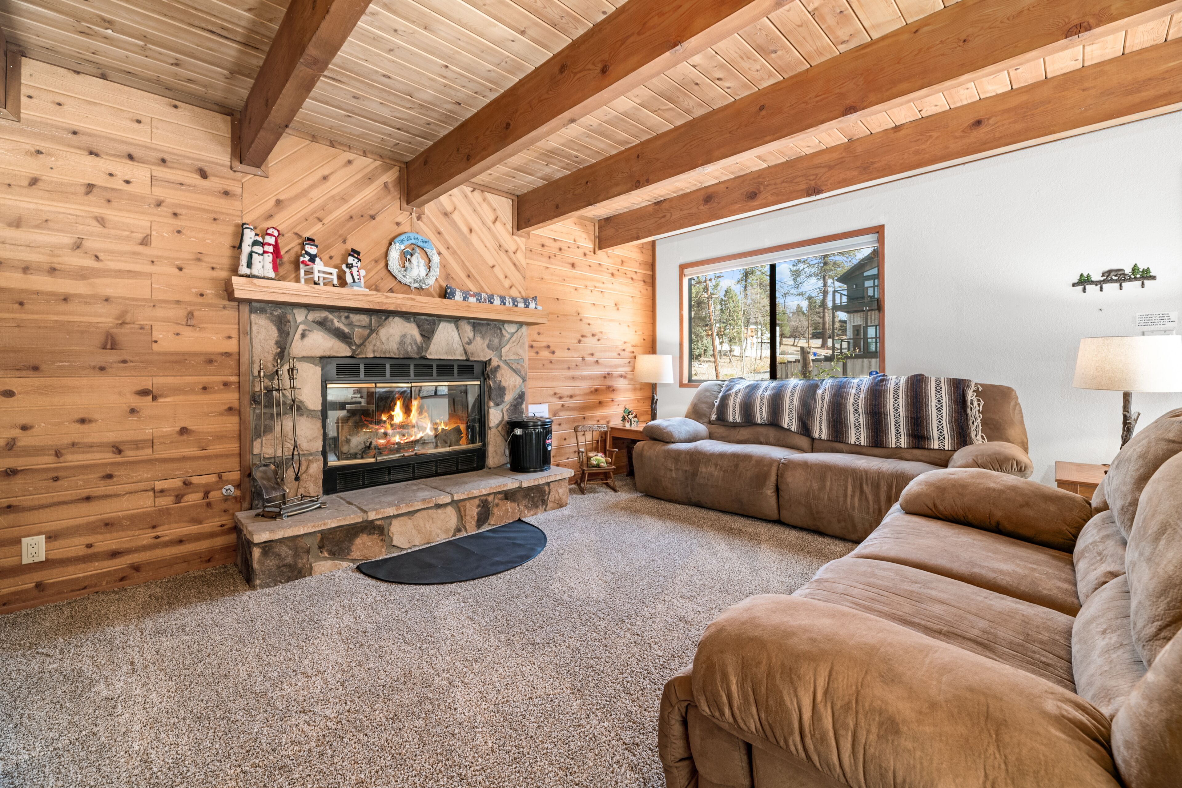 Basic Cabin | Living area