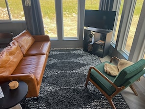 Smart TV, chimenea
