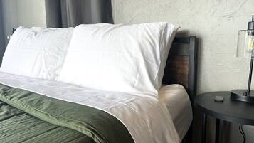 1 bedroom, iron/ironing board, travel crib, free WiFi