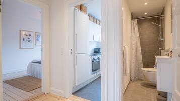 1 chambre, fer et planche Ă repasser, Wi-Fi, draps fournis