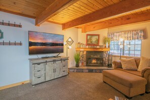 Basic Cabin | Living area | Foosball