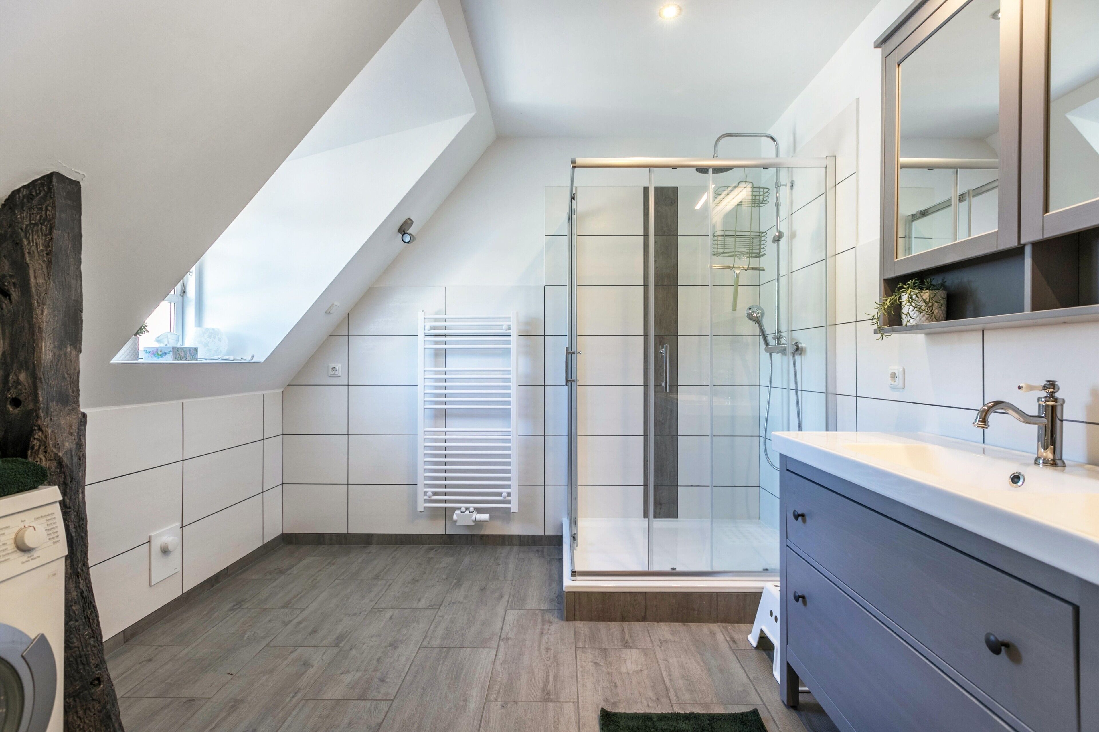 Dusche, Handtücher