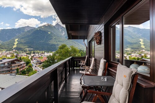 Ferienwohnung 'Haus Excelsior Top 35' mit Bergblick, Balkon und WLAN