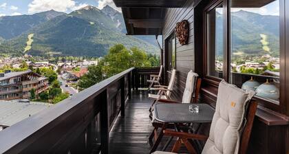 Ferienwohnung 'Haus Excelsior Top 35' mit Bergblick, Balkon und WLAN