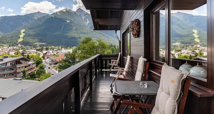 Ferienwohnung 'Haus Excelsior Top 35' mit Bergblick, Balkon und WLAN