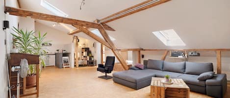 TV, DVD player, ping pong, stereo