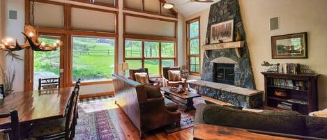 Fernseher, Kamin, Videospiele, DVD-Player