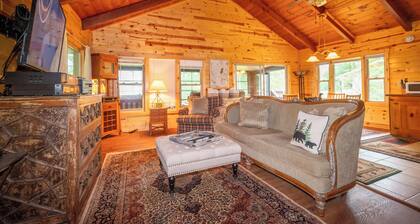 Waterfront Cabin with Private Lake Access & Fire Pit