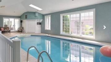 Piscine couverte, piscine chauffée