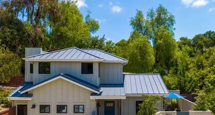 2Br/2Br New & Stylish Cottage - Downtown Los Olivos