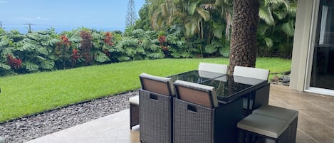 Opções para refeição ao ar livre