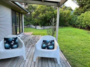 Terrace/patio - Cosy On Tobruk - Wi Fi - 45 Tobruk Ave (Robe)