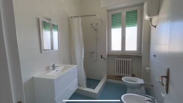 Haartrockner, Bidet, Seife, Toilettenpapier