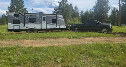 Cordero Pines located 10 miles South of Cascade, ID off a quiet dirt road.