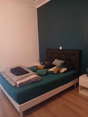 2 dormitoris, planxa i posts de planxar, wifi i roba de llit 