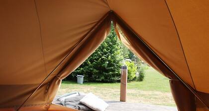 Glamping Lodge in Friesland near Nature Reserves