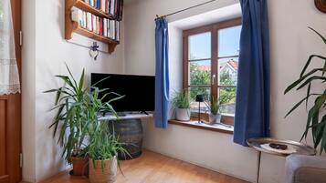 Télévision, table de tennis de table