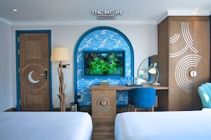 Deluxe Twin Room | Living area