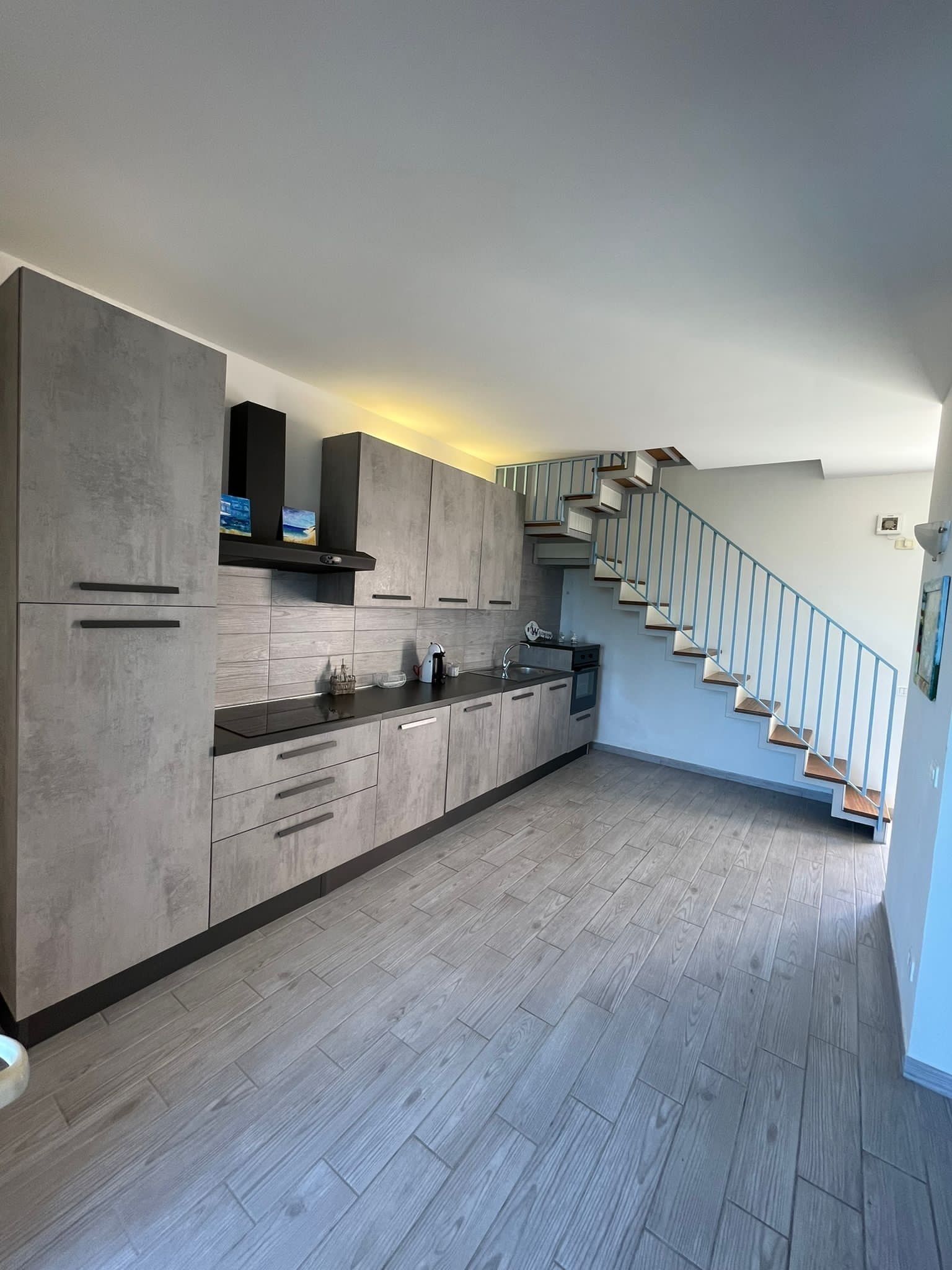 Kühlschrank, Ofen, Herdplatte, Geschirrspüler