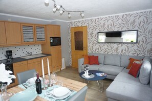 Living area - 2 Bedroom Apartment in Gohrisch (Gohrisch)