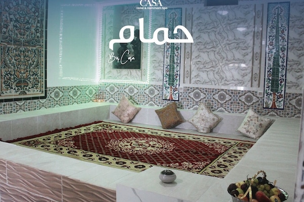 Sauna, steam room, hot springs, Turkish bath, body treatments