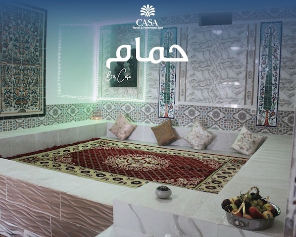 Sauna, steam room, hot springs, Turkish bath, body treatments - Casa Hotel & Hammam Spa (Fernana)