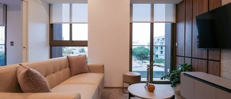 Televisie en een kantoor