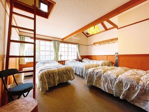 1 bedroom, desk, iron/ironing board, free WiFi - Have dinner at your favorite restaurant Room with / Kitaazumigun Nagano (Kitaazumigun)
