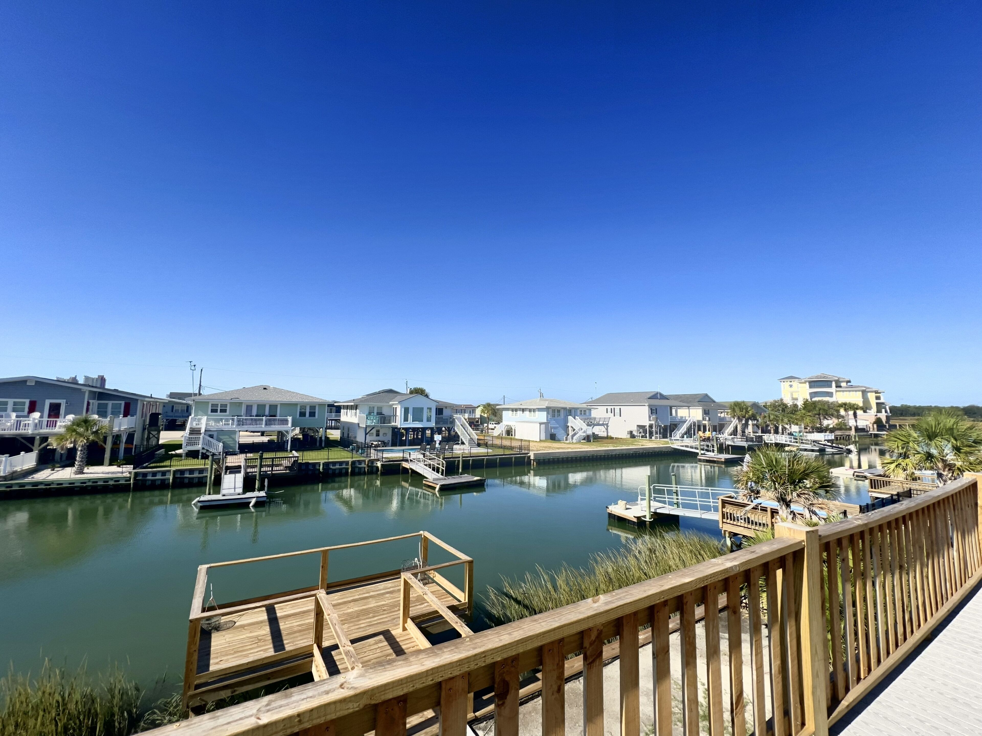 A Spacious, Pet-Friendly, Channel-front Home in the Heart of Cherry Grove!