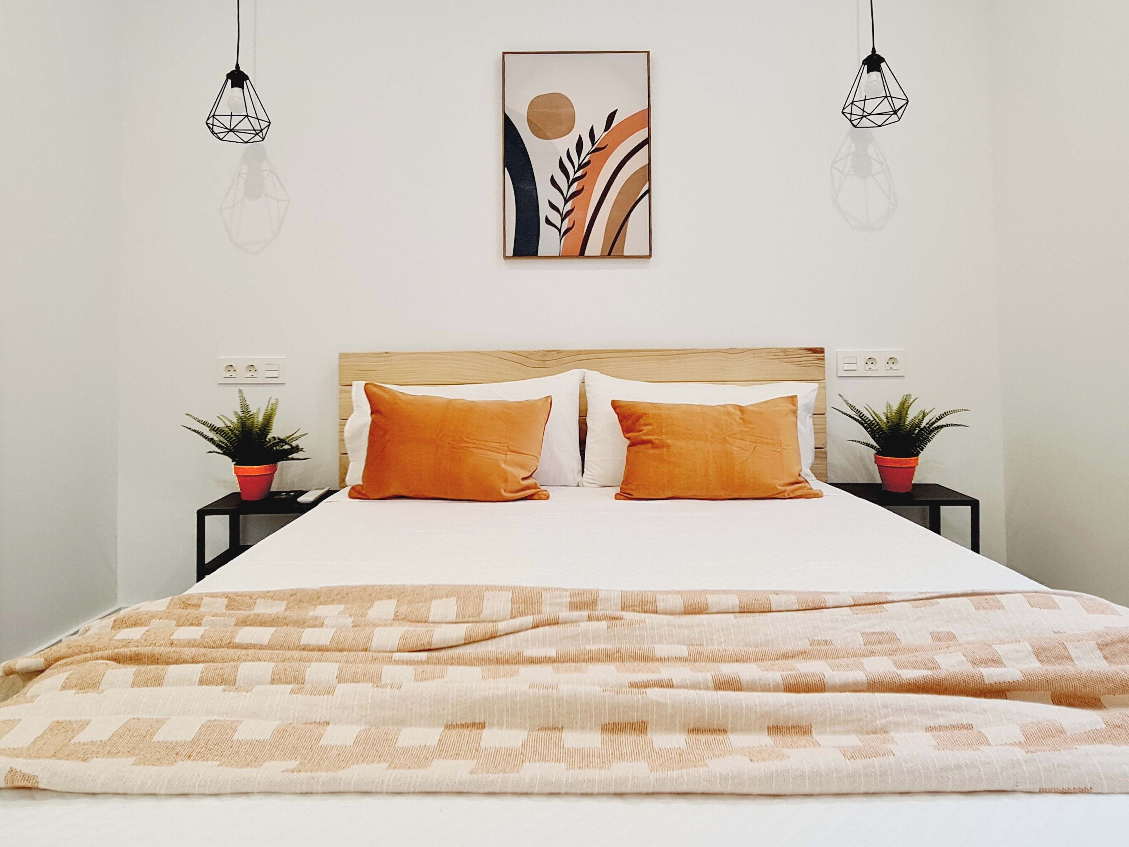 Departamento, 1 cama Queen size y sofá cama, con acceso para personas discapacitadas | 1 habitación, caja de seguridad en la habitación y escritorio 