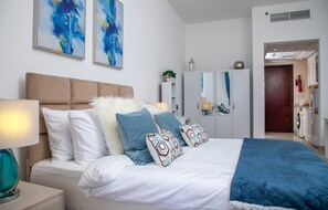 1 Schlafzimmer, Bügeleisen/Bügelbrett, kostenloses WLAN, Bettwäsche