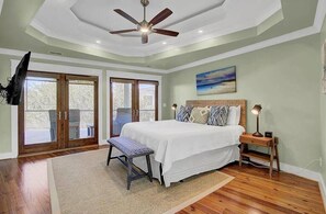 5 bedrooms, desk, iron/ironing board, free WiFi - Second Star | Oceanview Coastal Showpiece with Private Pool (Isle of Palms)
