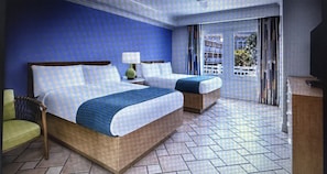 2 Schlafzimmer, Zimmersafe, Schreibtisch, Bügeleisen/Bügelbrett