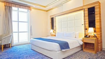 Phòng đôi Tiêu chuẩn | Bộ trải giường bằng vải cotton Ai Cập, bộ đồ giường cao cấp