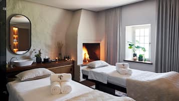 Body treatments, aromatherapy, hot stone massages, deep-tissue massages