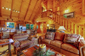 TV, fireplace, foosball - Comfortably Numb- Blue Ridge Ga (Blue Ridge)