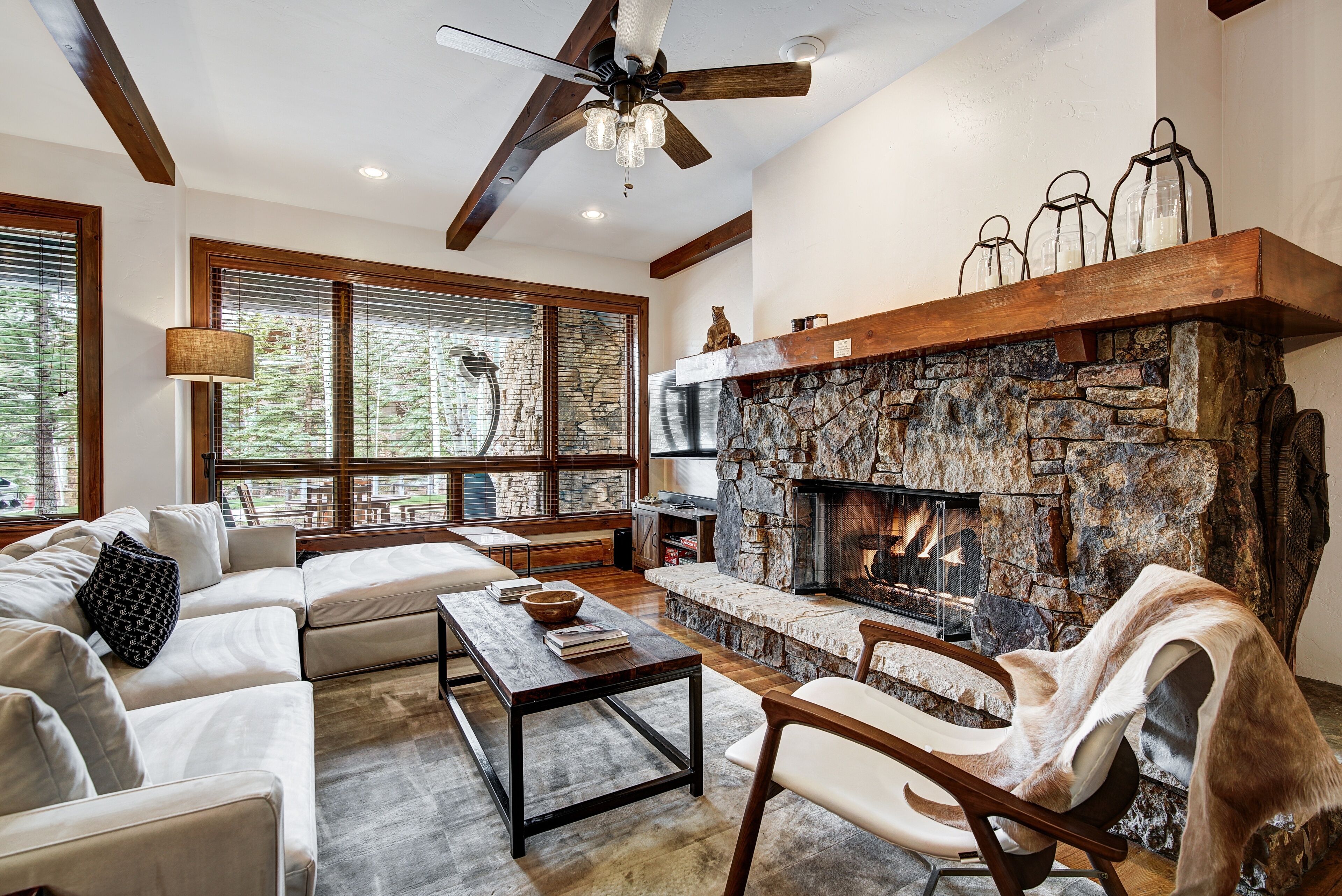 Lejlighed - 2 soveværelser | Opholdsområde | Smart-tv