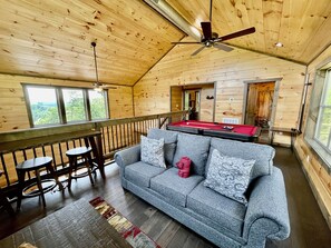 Ferienhütte, 2 Schlafzimmer | Wohnbereich