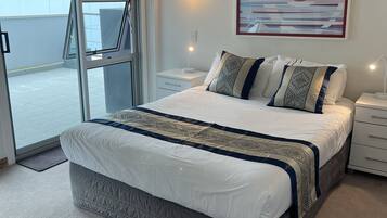 2 bedrooms, iron/ironing board, travel crib, WiFi