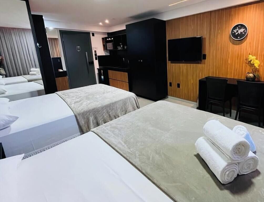 Apartamento | Ropa de cama de alta calidad y colchones con acolchado adicional