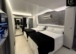 Apartament | Roba de llit d'alta qualitat i matalassos amb encoixinament addicional 