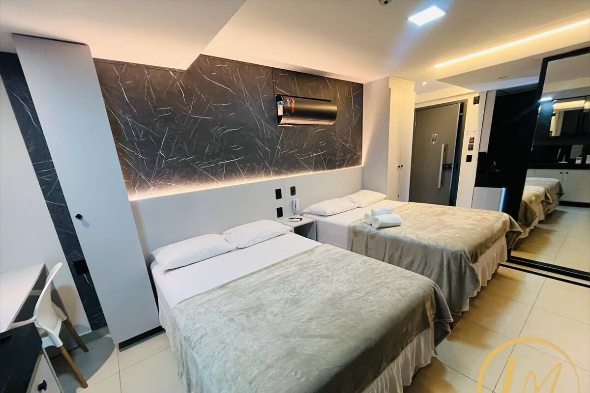 Apartment | Premium bedding, pillow-top beds, desk, laptop workspace