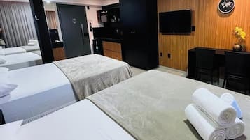Apartamento | Ropa de cama de alta calidad y colchones con acolchado adicional
