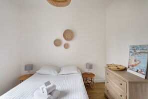 2 soverom, strykejern/-brett, wi-fi (inkludert) og sengetøy